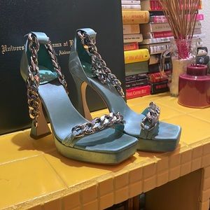 Jeffrey Campbell chain heels